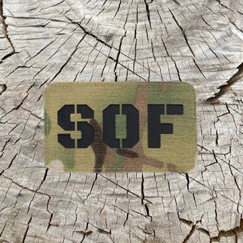 Лазерный шеврон SOF мультикам SH0898 фото
