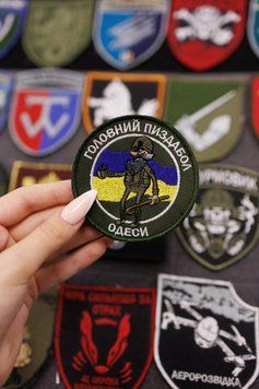 Шеврон на липучке главный пизбол одессы SH0203 фото