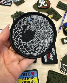 Вышитый шеврон на липучке SH0364 фото